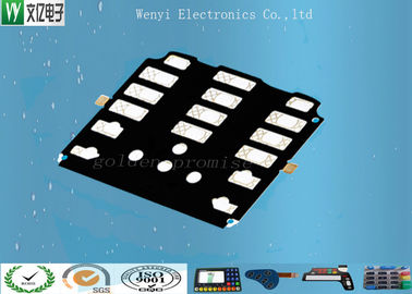 راهنمای LGF نور فلزی گنبد گنبد / برجسته غشاء سوئیچ دکمه گنبد تاکتیکی