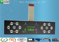 سوئیچ غلطکی رطوبتی Circuit PET سوئیچ غلطکی 0.5mm ZIF Wirelead Multi-Keys