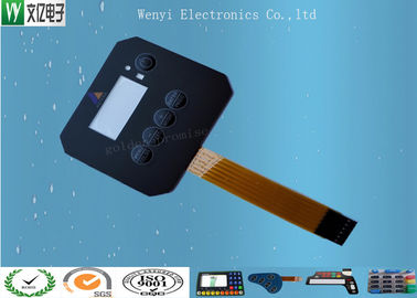 سوئیچ غشایی FPC برجسته 0.18 میلی متری PET / روکش PC زن
